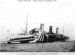 Illustration for article titled La fascinante historia de los barcos camuflados
